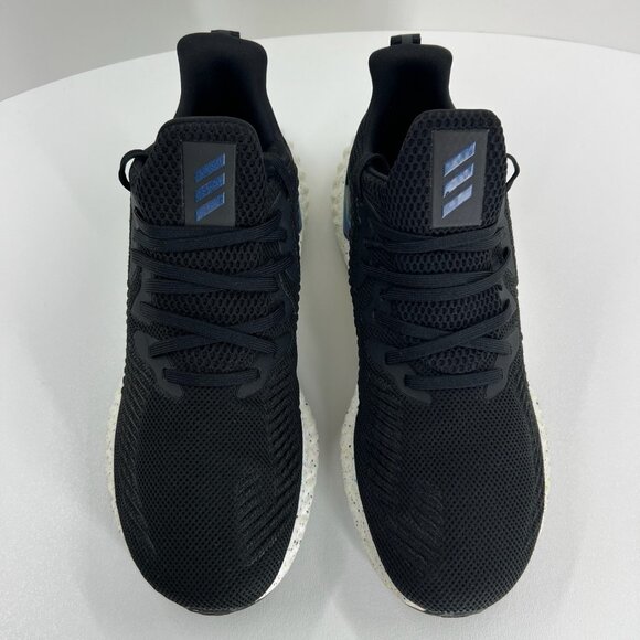 adidas Other - Adidas Alphaboost Running Shoes Men 10 Speckled Iridescent Breathable Core Black